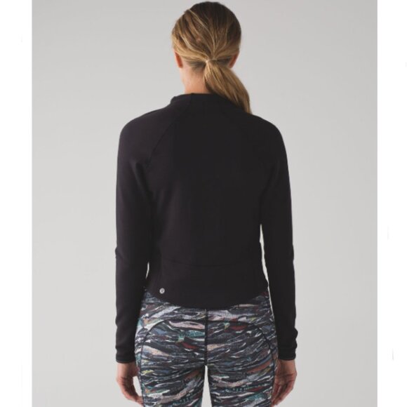 Lululemon Hill And Valley Mock Neck Long Sleeve Reflective Pullover Top - Picture 5 of 16